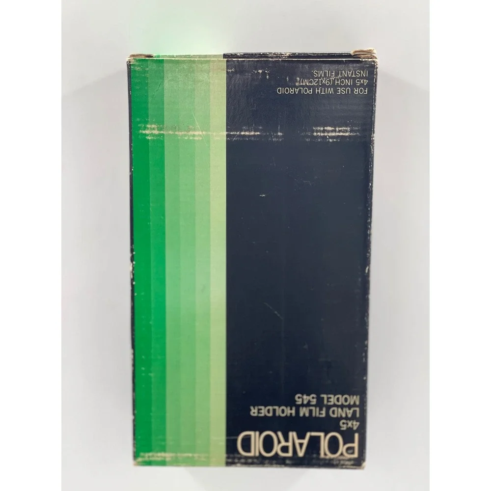 Polaroid Model 545 Land Film Holder 4x5 Large Format Instant Film Back with Box